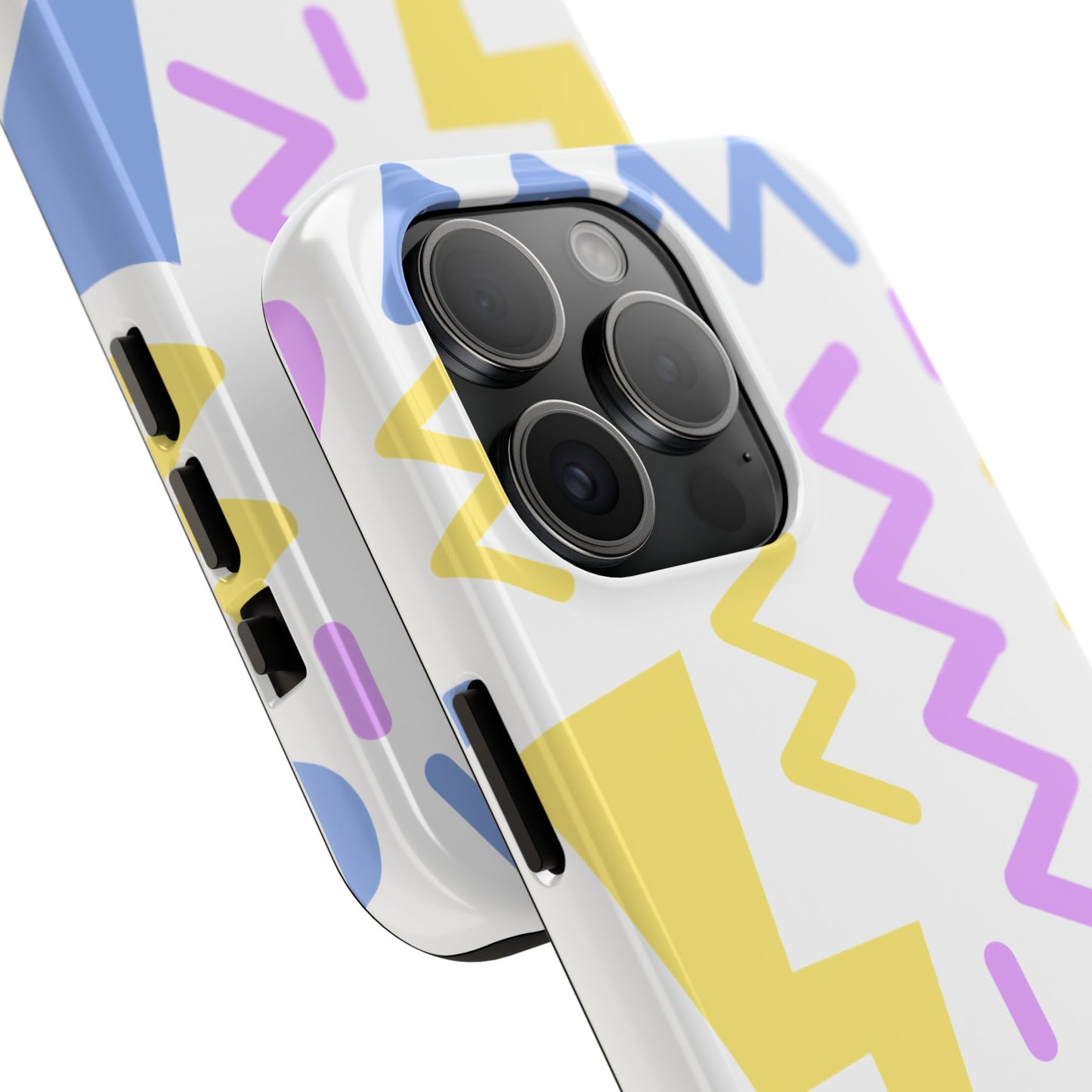 Zig Zag and Shapes // iPhone Case