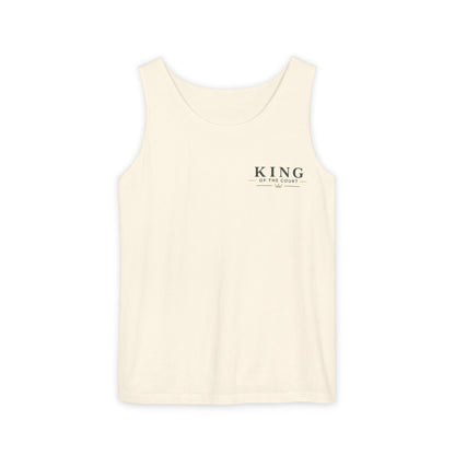 Tennis - King of the Court - Vintage Playing Card - Tank Top — Graphic Tank