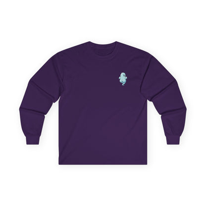 Unisex Ultra Cotton Long Sleeve Tee - 'Power Bottom Autumn' Graphic