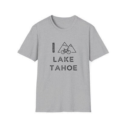 I (Mountain) Bike Lake Tahoe // Unisex Softstyle T-Shirt