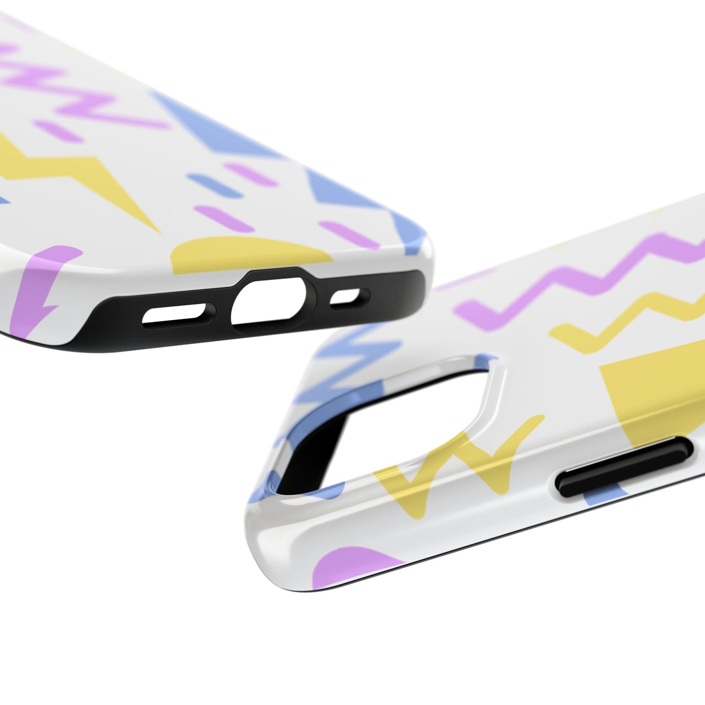 Zig Zag and Shapes // iPhone Case