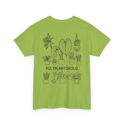 polyPLANTorous // Unisex Heavy Cotton Tee - Perfect for Everyday Comfort