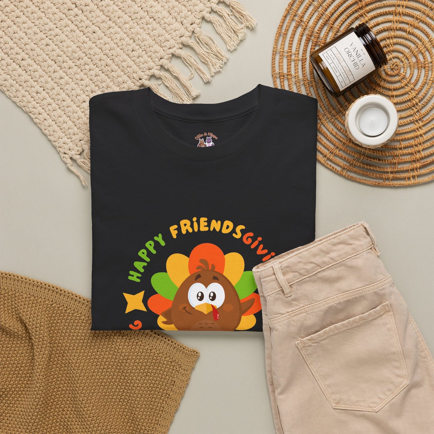 Happy Friendsgiving // Unisex Jersey Short Sleeve Tee
