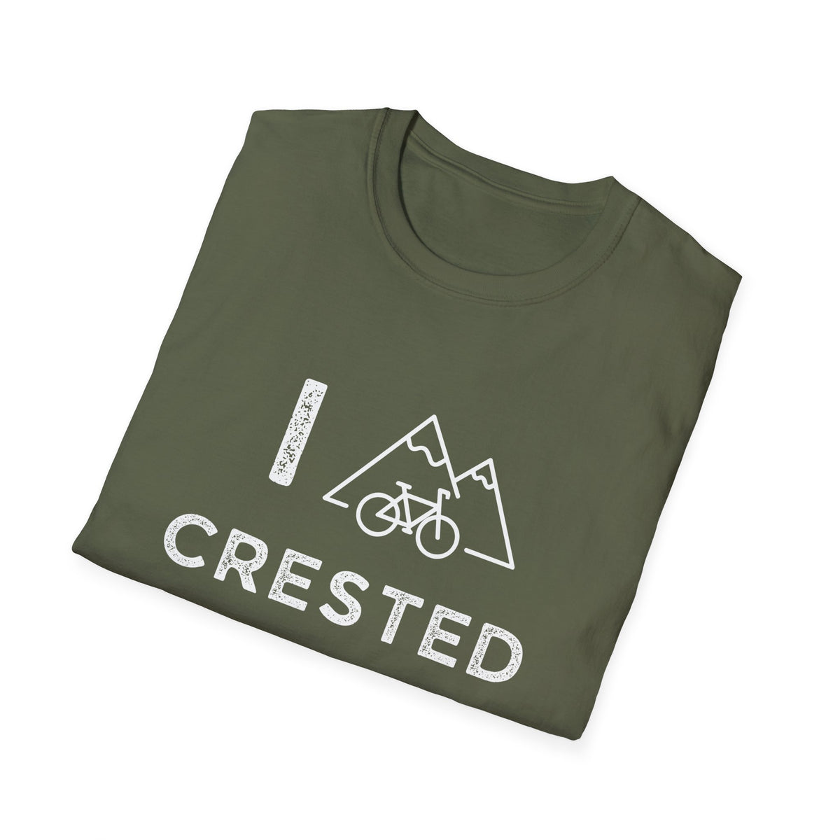 I (Mountain) Bike Crested Butte // Unisex Softstyle T-Shirt