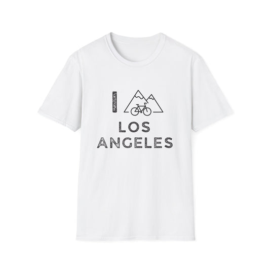 I (Mountain) Bike Los Angeles // Unisex Softstyle T-Shirt