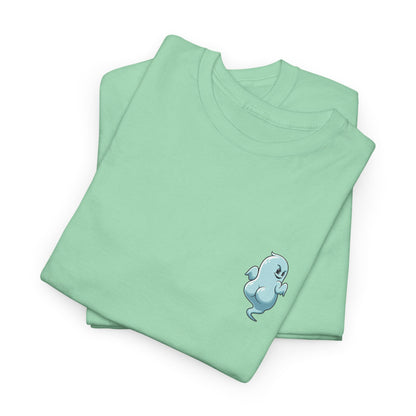 'Power Bottom Autumn' Blue Ghost // Playful Unisex Heavy Cotton Tee