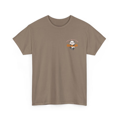 Keep Hangin' On - Panda // Unisex Heavy Cotton Tee -Vibes Graphic Shirt