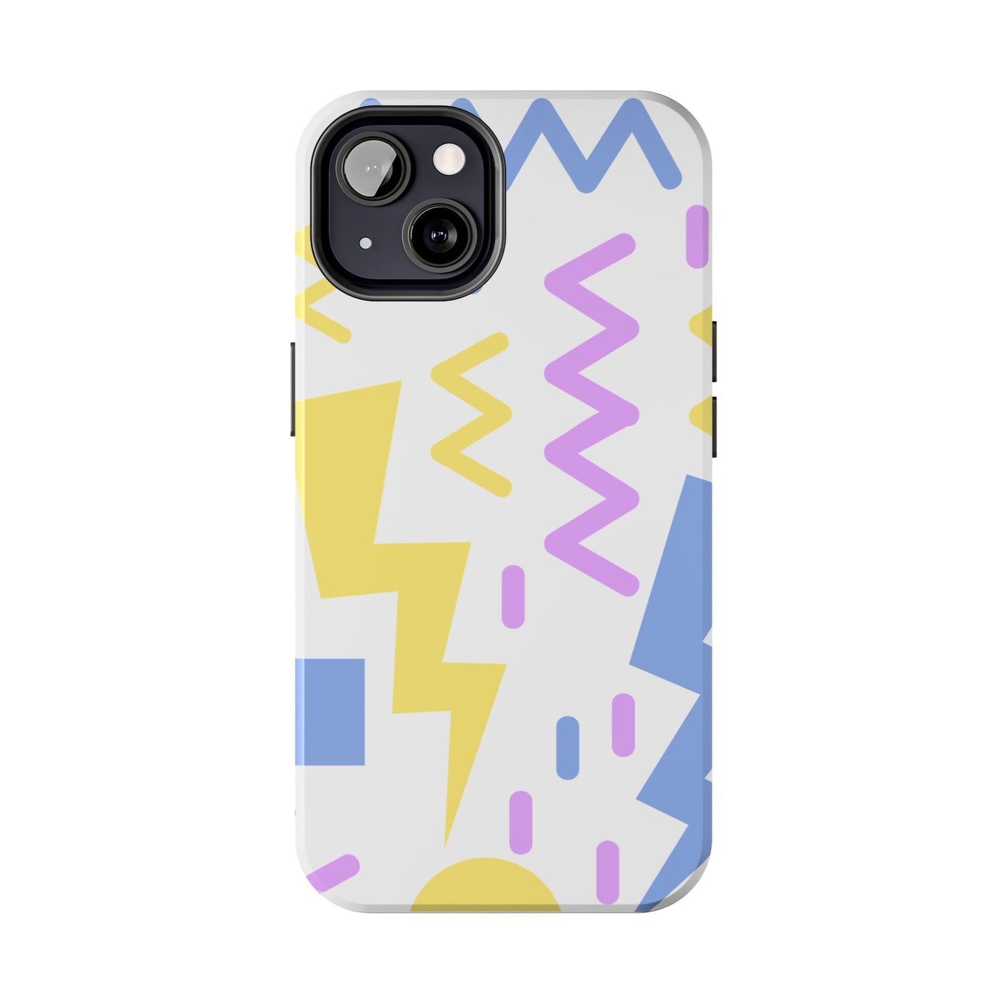 Zig Zag and Shapes // iPhone Case