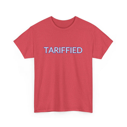 Tarrified // Unisex Heavy Cotton Tee - Scary Economy Statement Shirt