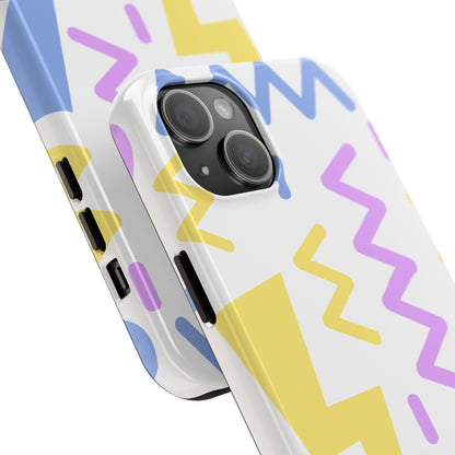 Zig Zag and Shapes // iPhone Case