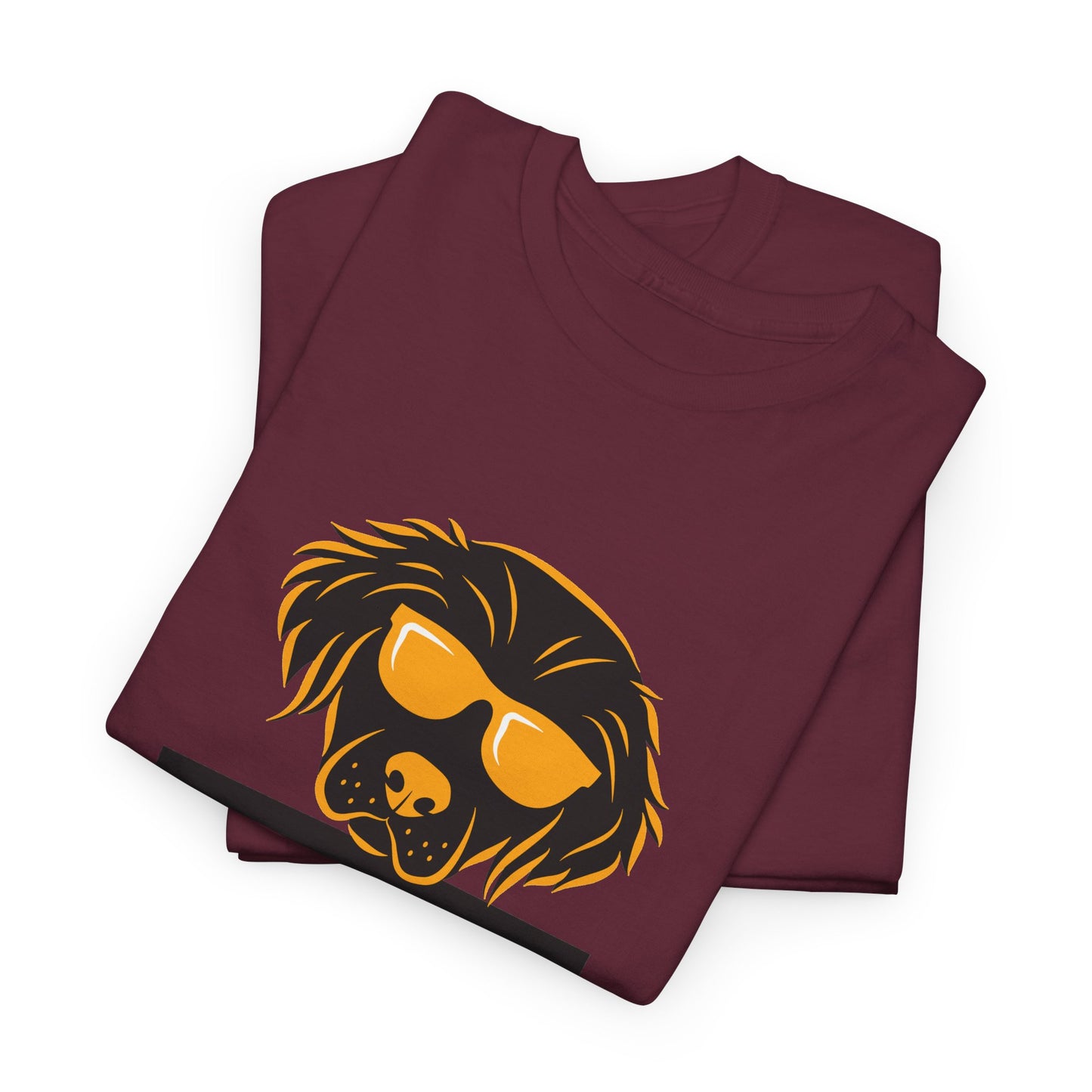 Golden Retriever with Sign //  Unisex Heavy Cotton Tee