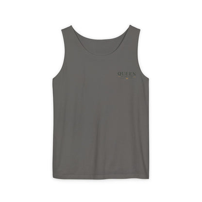 Pickleball - Queen of the Court - Vintage Playing Card - Tank Top — Graphic Tank