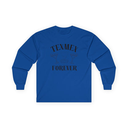 Tex-Mex Forever - Ritas & Queso // Unisex Long Sleeve Tee - Perfect for Food Lovers and Party Enthusiasts