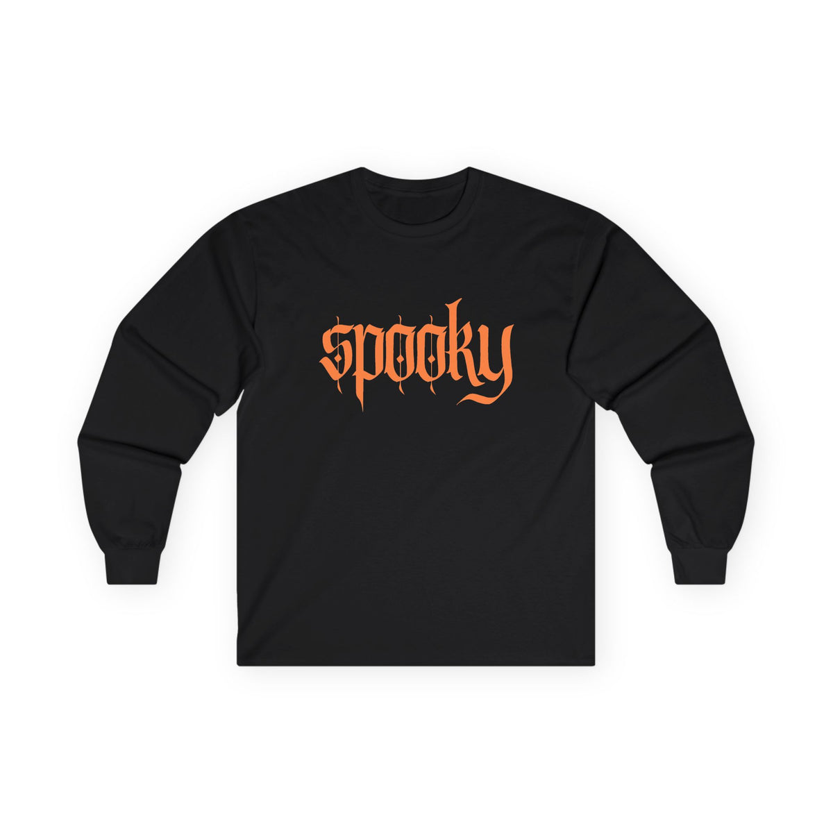 Spooky Graphic Tee — Halloween Long Sleeve T‑Shirt