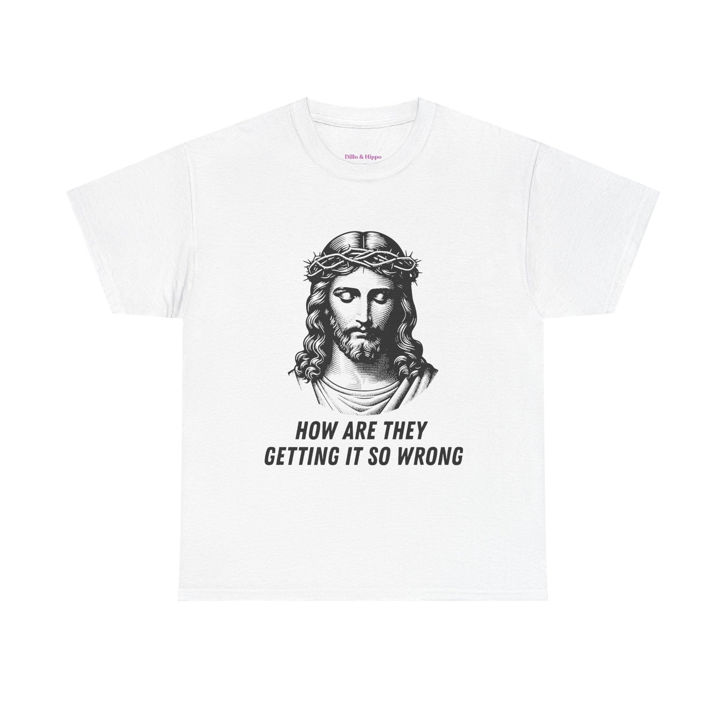 Christ-Inspired Unisex Heavy Cotton Tee - How Are They Getting It So Wrong?