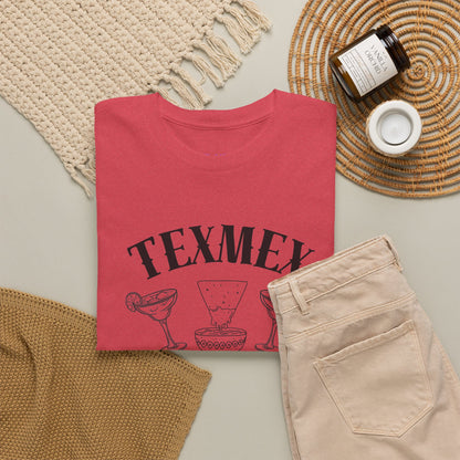 Tex-Mex Forever - Ritas & Queso // Unisex Heavy Cotton Tee - Fun Casual T-Shirt for Food Lovers