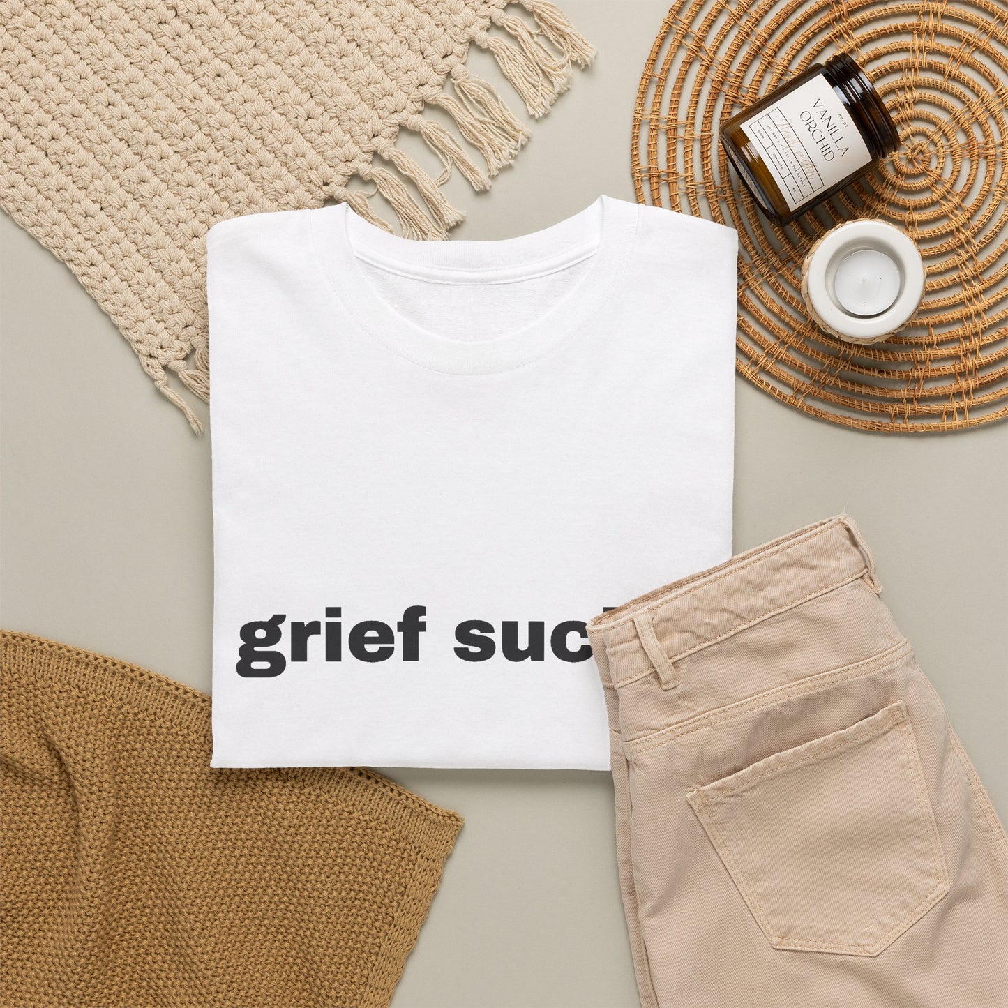 Grief Sucks // Short Sleeve Tee