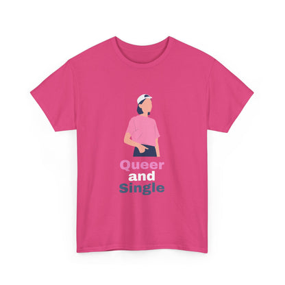 Queer and Single // Short Sleeve Tee