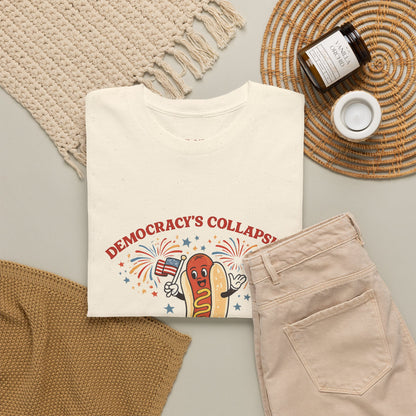 "Democracy's Collapsin' But These Wieners Be Slappin'" // USA  Humor