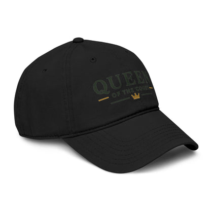 Queen of the Court Washed Baseball Cap — Pickleball or Tennis Player Hat