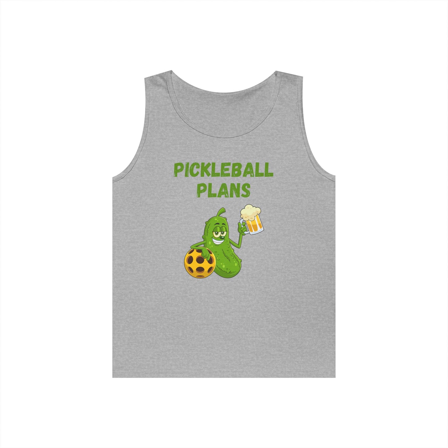 Pickleball Plans // Unisex Heavy Cotton Tank Top