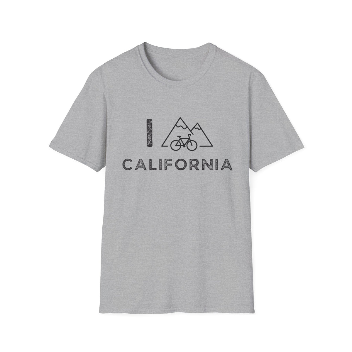I (Mountain) Bike California // Unisex Softstyle T-Shirt