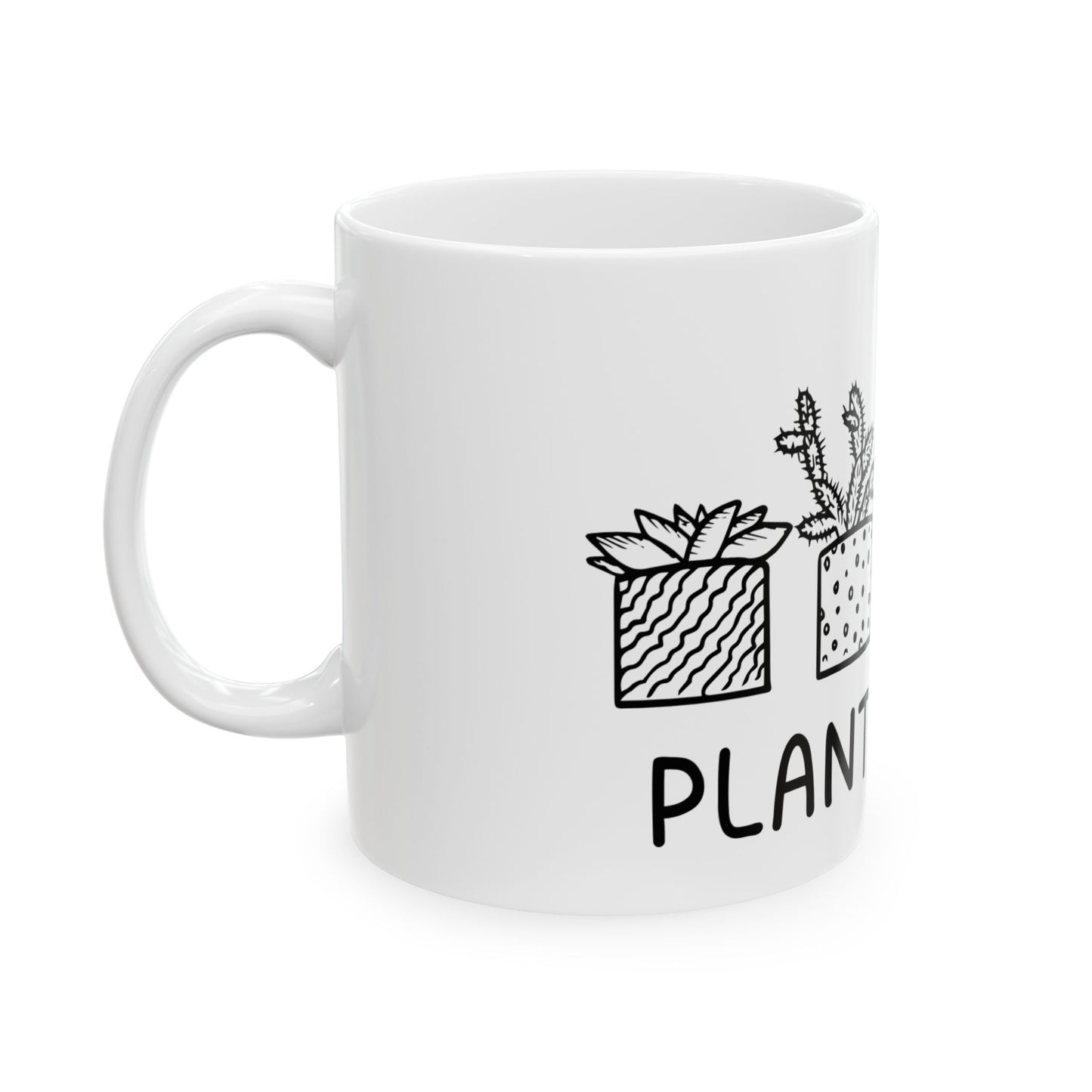 Plant Zaddy // Ceramic Mug, (11oz, 15oz)