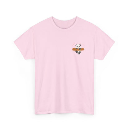 Keep Hangin' On - Panda // Unisex Heavy Cotton Tee -Vibes Graphic Shirt