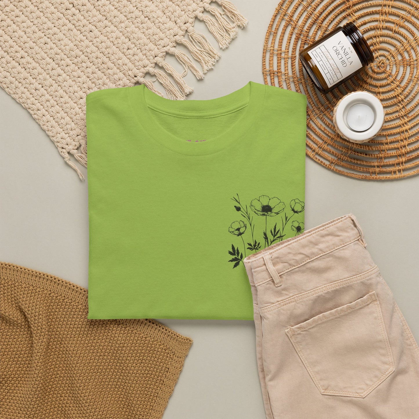 We're Rooting For You - Flowers // Unisex Heavy Cotton Tee - Perfect for Everyday Comfort