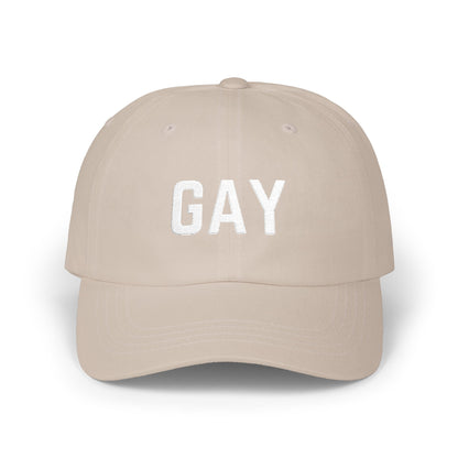 Gay // Classic Dad Cap