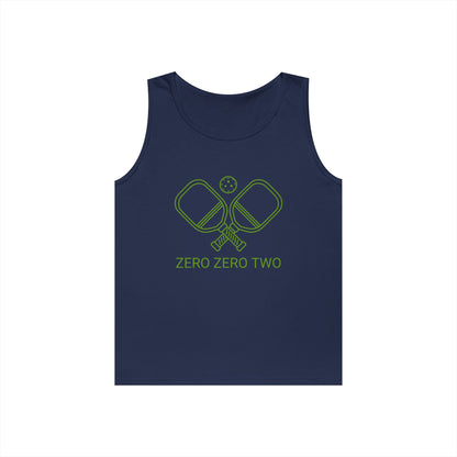 Zero Zero Two Pickleball // Unisex Heavy Cotton Tank Top