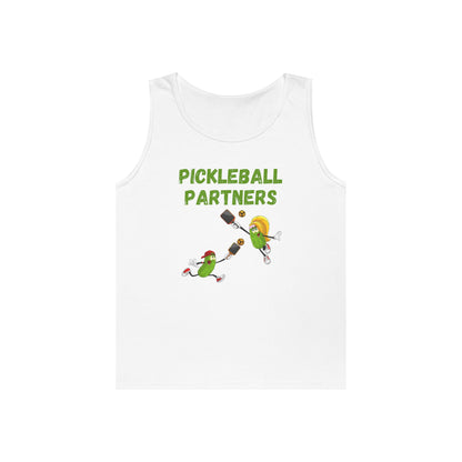 Pickleball Partners 2 // Unisex Heavy Cotton Tank Top