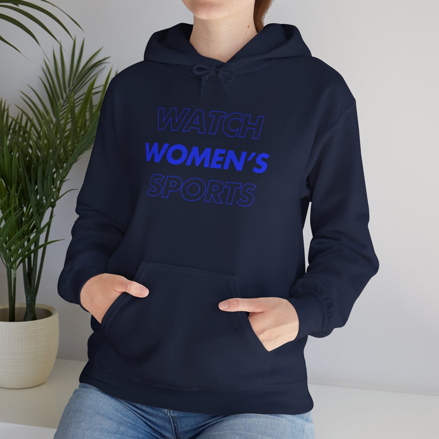 Watch Women's Sports // Unisex Heavy Blend™ Hooded Sweatshirt