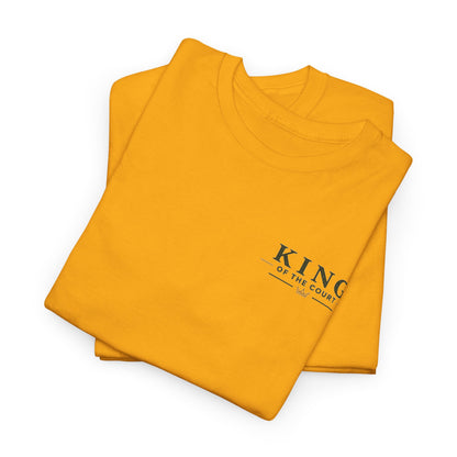 Pickleball - King of the Court Card Tee — Sleeve Design Vintage Playing Card Graphic T-Shirt
