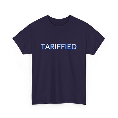 Tarrified // Unisex Heavy Cotton Tee - Scary Economy Statement Shirt