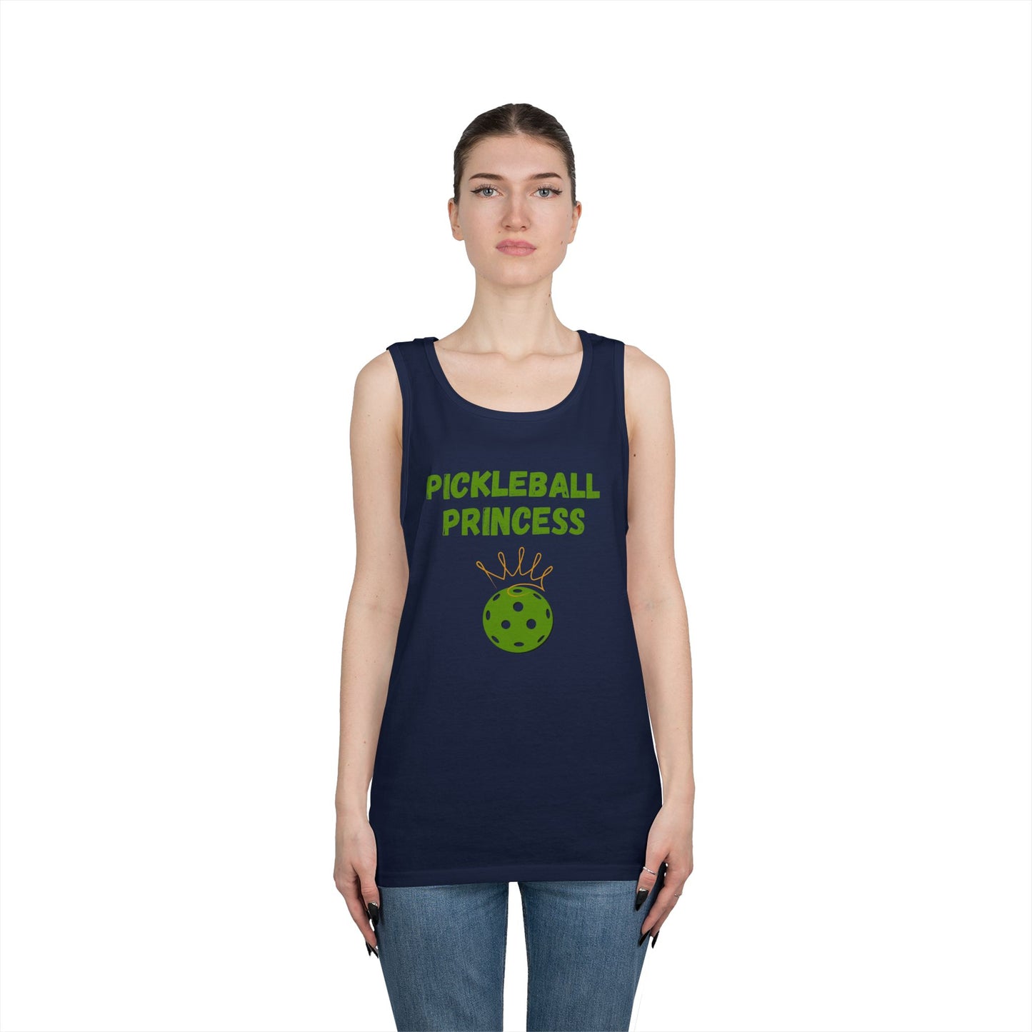 Pickleball Princess // Unisex Heavy Cotton Tank Top