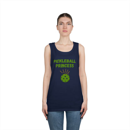 Pickleball Princess // Unisex Heavy Cotton Tank Top