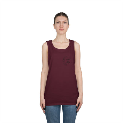 Nature is Magic - Pocket Placement // Unisex Heavy Cotton Tank Top -  Design for Outdoor Lovers