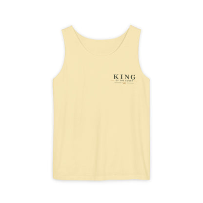 Tennis - King of the Court - Vintage Playing Card - Tank Top — Graphic Tank
