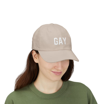 Gay // Classic Dad Cap