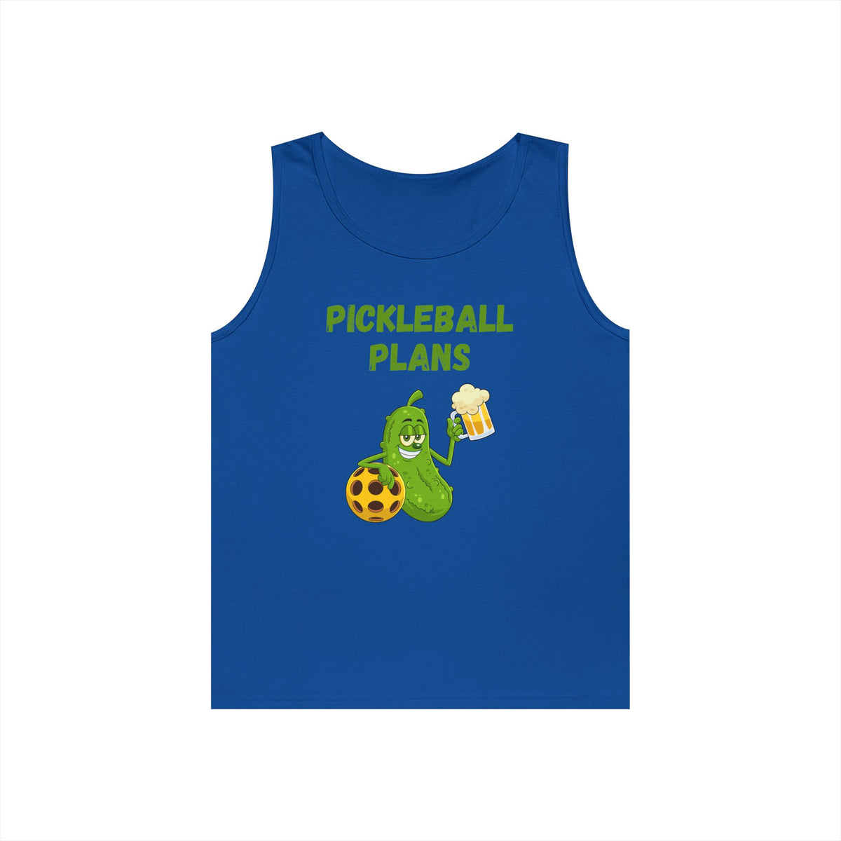 Pickleball Plans // Unisex Heavy Cotton Tank Top