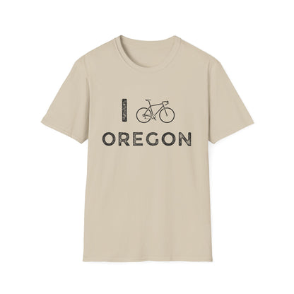 I (Road) Bike Oregon // Unisex Softstyle T-Shirt