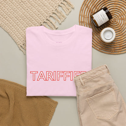 Tarrified // Unisex Heavy Cotton Tee - Scary Economy Statement Shirt