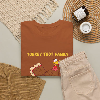 Turkey Trot Family // Unisex Jersey Short Sleeve Tee