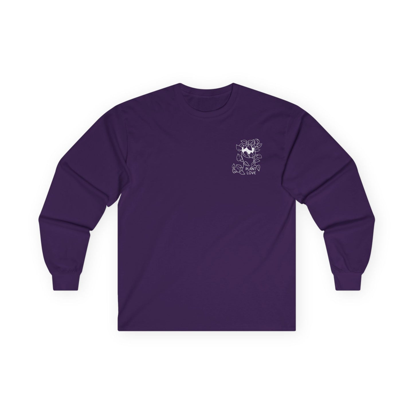 polyPLANTorous // Unisex Long Sleeve Tee - Botanical Design for Plant Lovers