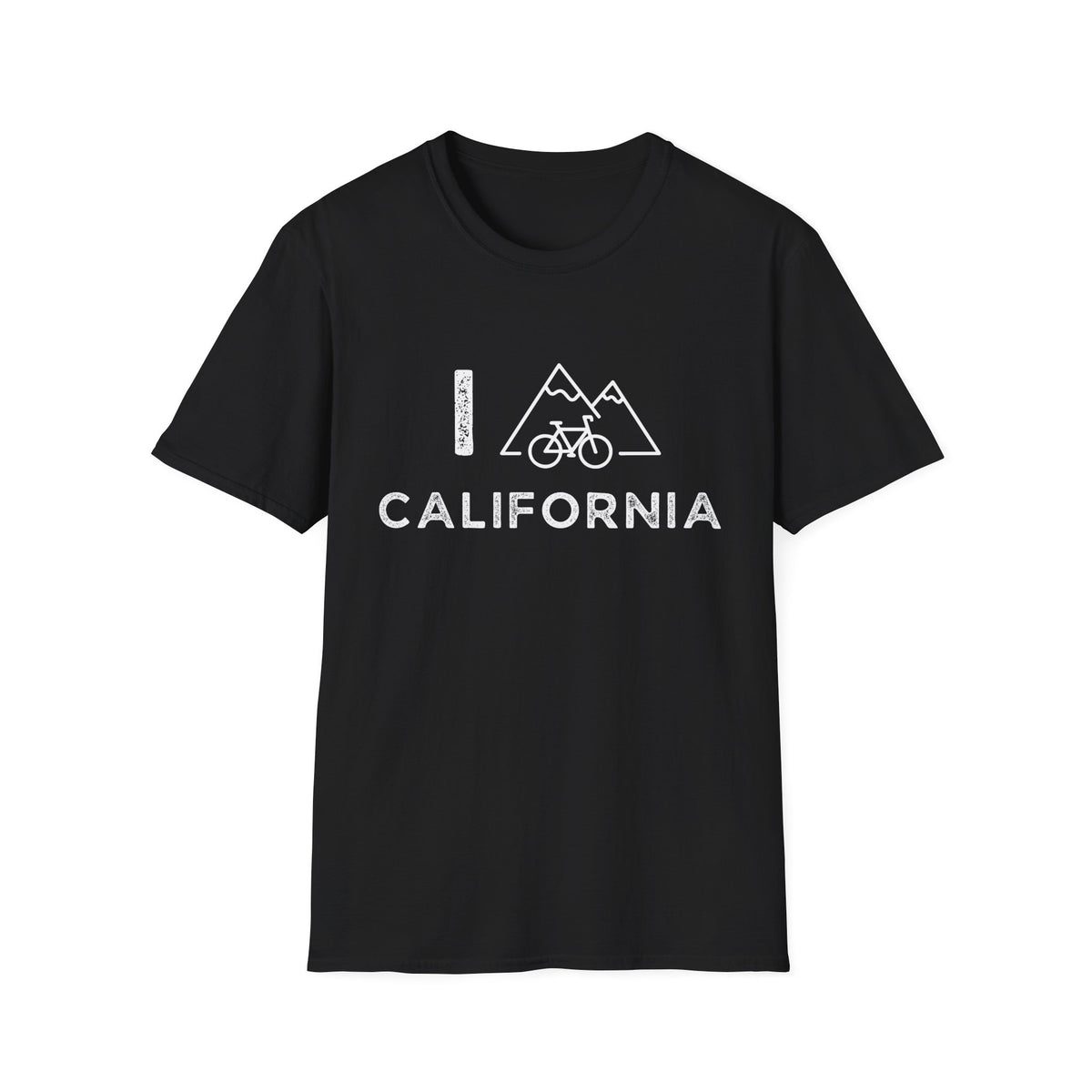 I (Mountain) Bike California // Unisex Softstyle T-Shirt