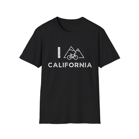 I (Mountain) Bike California // Unisex Softstyle T-Shirt