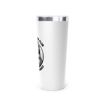 Barefoot Run Club Founding Member // Copper Vacuum Insulated Tumbler, 22oz - Blue Text