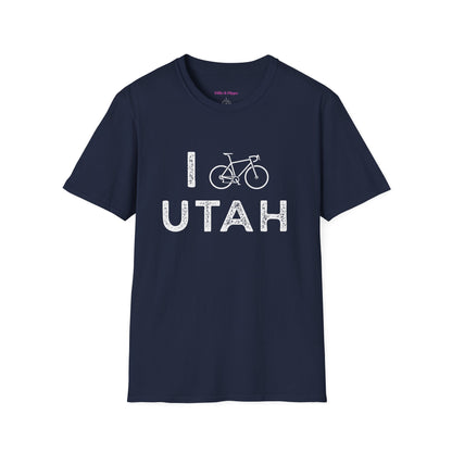 I (Road) Bike Utah // Unisex Softstyle T-Shirt