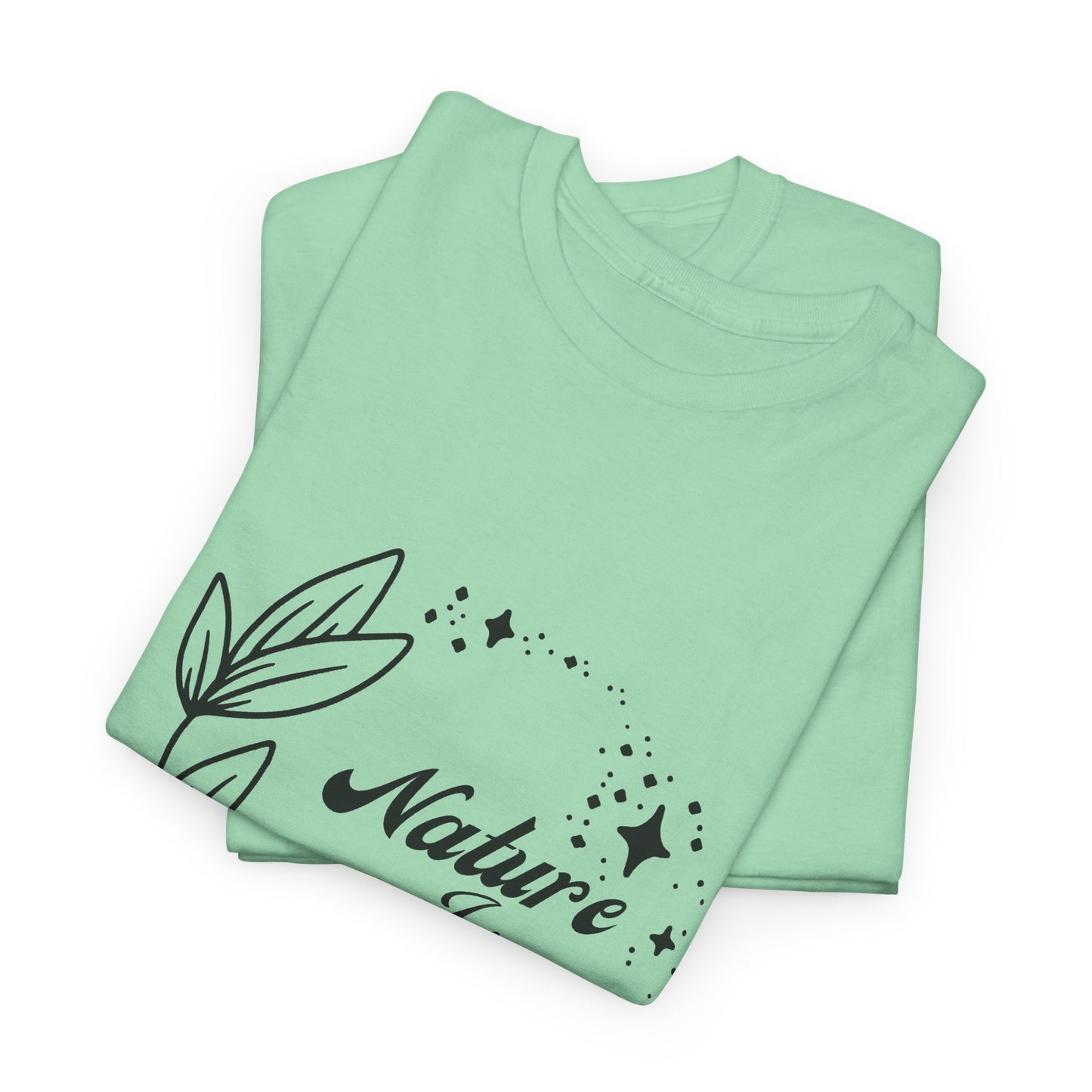 Nature is Magic // Unisex Heavy Cotton Tee - Nature-Themed Casual Wear